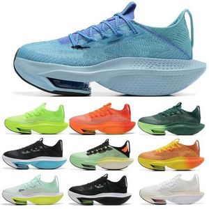 Mens Women Running Shoes Alpha Fly Knit Vaporfly Pegasus NEXT% 2 Blue Total Orange Ekiden Prototype 2023 Fashion Trainers Sneakers