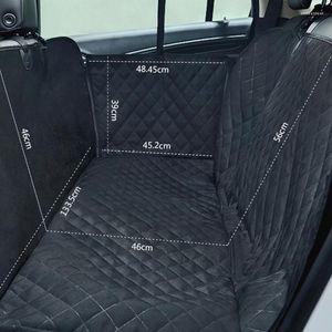 Hundbilsäte täcker Oxford Fabric Nonslip Cover Back Carrier Waterproof Mat Hammock Cushion Protector