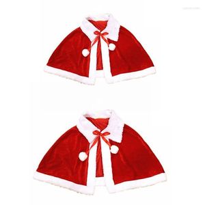 Scarves Christmas Santa Shawl Xmas Festival Party Costume Cosplay Prop Supplies For Wedding Birthday Holiday Present Accessory