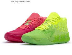 2023MB.01Casual Shoes MB01 La Mello Ball Generation Mandarin Duck Orange Red2022 Men's and Women's Coach Sneakers