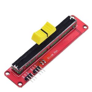 3,3 V/5 V Schiebepotentiometer 10 K Linearmodul Dual-Ausgang für Arduino AVR Elektronikblock