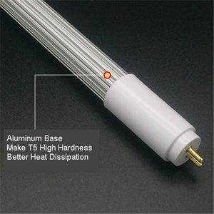 T5 LED Tubes Driverbox G5 4ft 1200mm 18W AC85-265V 2pins Base Lights 100LM/W SMD2835 Fluorescent Lamps 4 foot feet 220V 5000K 5500K Driver Outside Long Linear Bar Bulbs