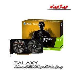 Galaxy Geforce GTX 1660 Super 6g Xiao Jiang 1660s GDDR6 192bit DVI HDMI DP GRAFERAT