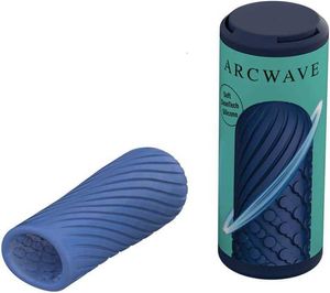 Arcwave Ghost Male Stroker - Masturbatore con manica reversibile da 4 pollici MultiTextured Penis Clean Tech Silicone riutilizzabile