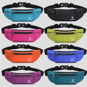 Duffel Bags Men Women Outdoor Running Sports Fanny Pack Multifunctional Invisible Zipper Phone Pouch