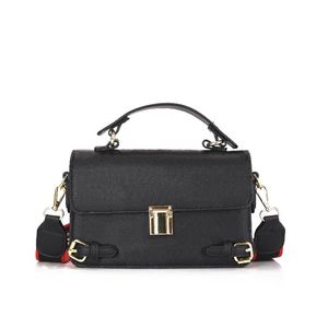 Ultima borsa a tracolla di design per borse a tracolla da donna Borsa a mano con catena Portafoglio da donna con patta di alta qualità in nero209K