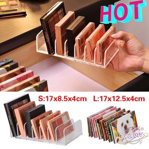 Storage Boxes SWT 1Pc Eyeshadow Palette Organizer Eyepowder Tray Cosmetics Rack Makeup Tools Compartment Holder For Women