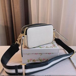 High Quality With Original Box Zipper Women Shoulder Bags Ladies Handbag Messenger Famous Brand The Small Snaps Camera Crossbod274L