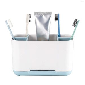 Scatole portaoggetti Organizzatore da bagno multifunzionale Pratico contenitore per dentifricio ventilatoDentifricio e filo interdentale Latte detergente per rasoio SP99