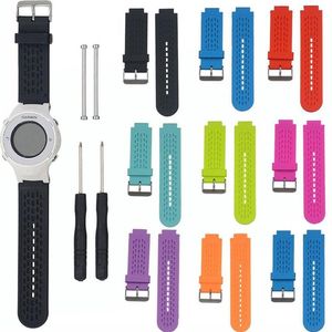 ウォッチバンドガーミンアプローチS2 S4 GPSゴルフウォッチvivoactive307mのシリコンリストバンドストラップ