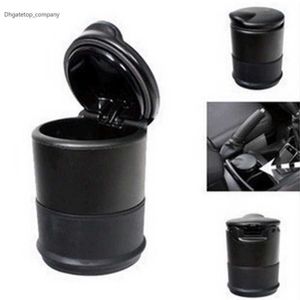 New Car Styling The Ashtray Cover Light Bar Abs Portable Oil Cigarette Cup Sundries Storage Purificazione dell'aria Accessori interni