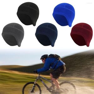 Caschi da moto Ciclismo Autunno e inverno Cuffie in pile polare Sci Protezione dal freddo Passamontagna Fodera per casco Cappello termico