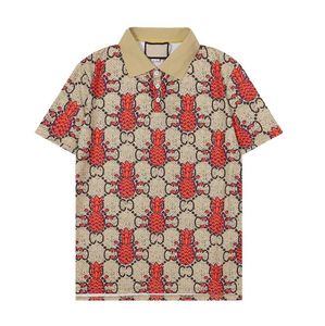 Designers de luxo Summer Men's Polos Camiseta Moda Casual Homens de manga curta Tshirts Pullover Men Sportswear