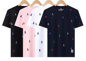 Erkek ve Kadın T gömlek Amerikan Yaz Fransız Tasarımcı Kırışıklık Büzülme Yün Topu Pamuk Baskı Çıkartması Harfler Moda Starbucks Beyaz Kanal Tees M-3XL