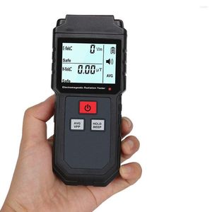 Tester di radiazioni elettromagnetiche LCD digitale portatile Rilevatore di dosimetro misuratore di campi magnetici elettrici EMF per telefono computer