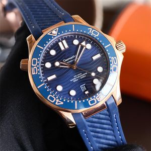 OM-014 Montre de Luxe Luxury Watches 42mm 8800自動マシンムーブメントファインスチールウォッチケースラグジュアリーウォッチwaterwatches waterproo300c