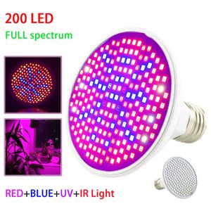 Led Grow Light Phytolamp Lampada per piante Spettro completo Illuminazione per interni Luce per crescita idroponica E27