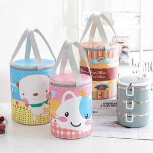 Verastore Thermo Cooler Torka lodówka Izolowana termiczna torby na lunch Picnic Food Icepack Zima Zer Totebags Świeże utrzymywanie 80181803