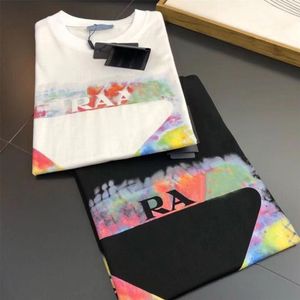 2023 Летняя мужская дизайнерская футболка Повседневная мужская женская футболка с буквенным принтом с короткими рукавами Лидер продаж Роскошная мужская одежда в стиле хип-хоп РАЗМЕР Азия XS-5XL