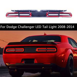 Bil TAILDIGHTER BRAKE BAKSLAMP DYNAMISK STREAMER TURS SIGNAL LIGHTS FÖR DODGE CHALLENGER LED TAIL LIGHT REVERSE PARKERING RUNDLJUS