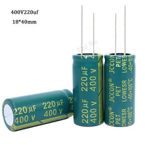 1pcs 400V220UF volume 18x40mm aluminum electrolytic capacitor Inverter inverter