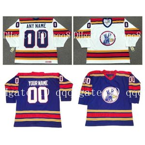 qqq8 Benutzerdefinierte VINTAGE KANSAS CITY SCOUTS-Trikots NEW ENGLAND Personalisierung Eishockey-Trikots mit beliebiger Namensnummer, Größe S-XXXXL