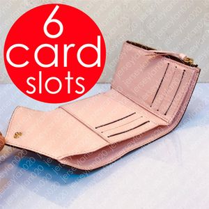 Victorine Wallet Designer Moda Feminina Zippy Key Coin Purse Card Pouch Pouch Luxury Mini Pochette Acess￳rios Cles Sarah 236r