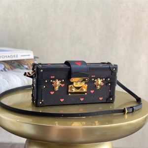 M57454 GAME ON PETITE MALLE BAG Top Quality Women Toiletry Pouch Clutch Shoulder Bags PETITE MALLE Canvas Handbag Pocket hard box 2440