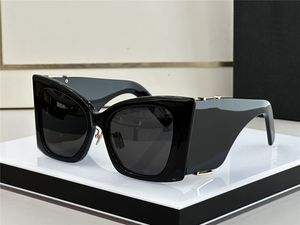 New fashion design acetate sunglasses M119 big cat eye frame simple and elegant style versatile outdoor uv400 protection glasses