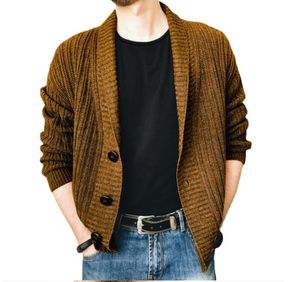 Autunno maglioni nuovi da uomo giacca a maglia in cotone/colore a pezzetto a pezzi a pezzi a pezzi maschile maschere maschere da uomo abbigliamento da uomo