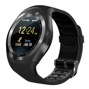 Y1 smart watch wristband style high resolution Relogio Android phone Sim GSM remote camera camera information display sport pedometer245V