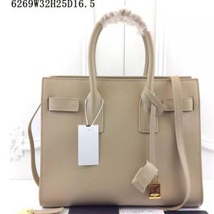 Medium handbags women fashion leather totes 32cm wide large volume shoulder bags multi layers pockets saffiano bags209G