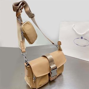 2021 Najnowsze torby na ramię Wysokiej jakości nylonowe torebki Sprzedawanie portfela luksusowy projektantka Women Crossbody Bag Hobo Messenger 3 SCOME231H