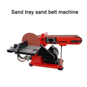 350W Random Orbital Polisher Multifunction Abrasive Slip Machine Desktop Belt Disc Sander Handmade träbearbetning Slipning Polering Power Tools