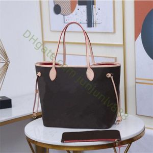 2pcs set withb Shopping bags wallet women luxury flower tote high quality Genuine Leather fashion Handbags composite bags lady purse Shoulder Bags Beach Bag