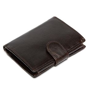 2017 Genuine Leather Men Wallets With Coin Pocket Card Holders Fashion Designer Vintage Man Purses billetera hombre High Quality337g