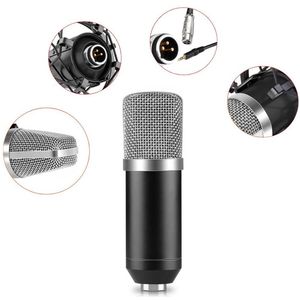 Microphone du condenseur filaire pour le karaoké et le micro d'enregistrement en studio avec accessoires audio Parts222y