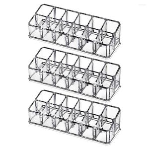 Storage Boxes Lipstick Organizer Lip Gloss Holder Case Makeup Box Display Acrylic Rack