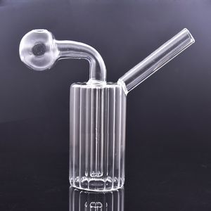 Mini-Taschenglas-Aschefänger, Ölbrenner, Bong, Rauchen von Wasserpfeifen für Recycler, Dab Rig, Wachs-Dabber-Werkzeugsatz mit Ölbrennerrohren, Fabrikpreis