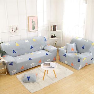 Campa de cadeira elástica com tudo incluído spandex sofá capa de moda l forma slipcover style almofada