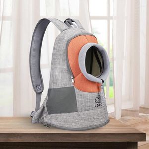 Dog Car Seat Covers Puppy Kitten Carry Bag Double Shoulder Portable Travel Backpack Outdoor Pet Carrier Front Mesh