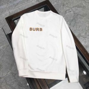 Bu Sweatshirt Designer Hoodie Autumn and Winter Fashion Letter Print Lång ärm Bomull T Shirt Mens and Womens Loose Crew Neck Pullover Casual Mångsidig tröja 5XL