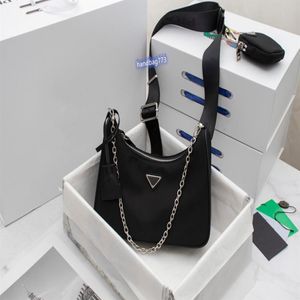 Fashion Shoulder Re-Edition 2005 nylon Designer shoulder bag Top quality Handbags women bags Cross body luxurys Hobo designers mes209W