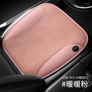 Pillow Home 5V Usb Electric Heater Mat Universal Office Chair Car Heated Seat Pad Winter Warmer Anti Slip Heating Suv