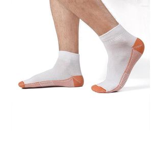 Men's Socks Copper-lnfused Ankle Length Compression For Women And Men Sport Plantar Fasciitis Arch Support Low Cut Running Gym