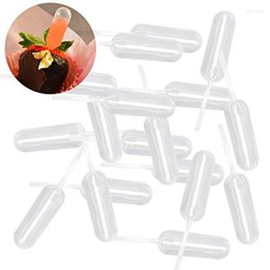 Storage Bottles 50pcs/pack Droppers For Cupcakes Mini Squeeze 4ml Transfer Pipettes Ice Cream Sauce Ketchup Jam Pastries Stuffed Dispenser