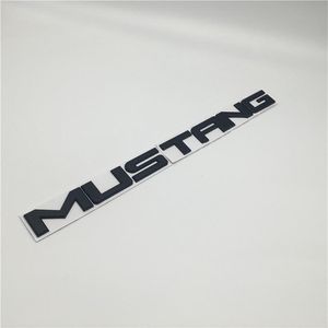 För Ford Mustang Shelby GT Front Bonnet Bakre stam Boot Metal Emblem Tailgate Logo Namnplatta 340 26mm253d265w