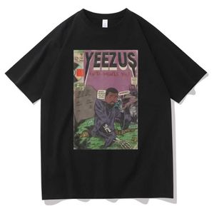 Erkek tişörtleri Tanrı sizi istiyor Streetwear kafatası reaper grafik baskılı tshirt erkekler kadın hip hop moda tişört erkek pamuk tişörtleri t230103