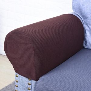 Chair Covers Sofa Armrest Elastic Stretchy Arm Protectors Stretch Washable Removable Slipcovers 2Pcs Sets