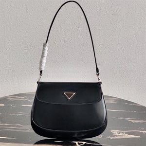 女性デザイナーバッグ高品質のトートバッグファッションハンドバッグ光沢のある財布ブラシ付きレザーフラップショルダーバッグ2176